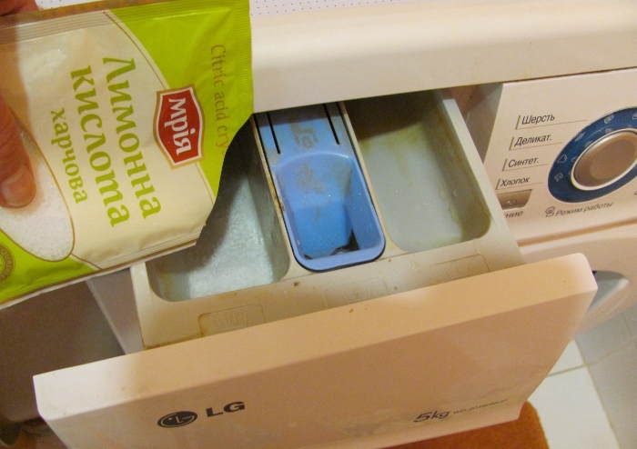 Как почистить стиральную машину самому
