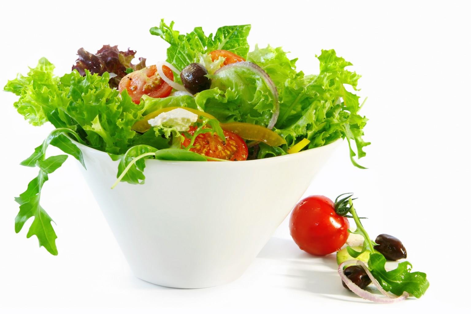 диета по калориям салат