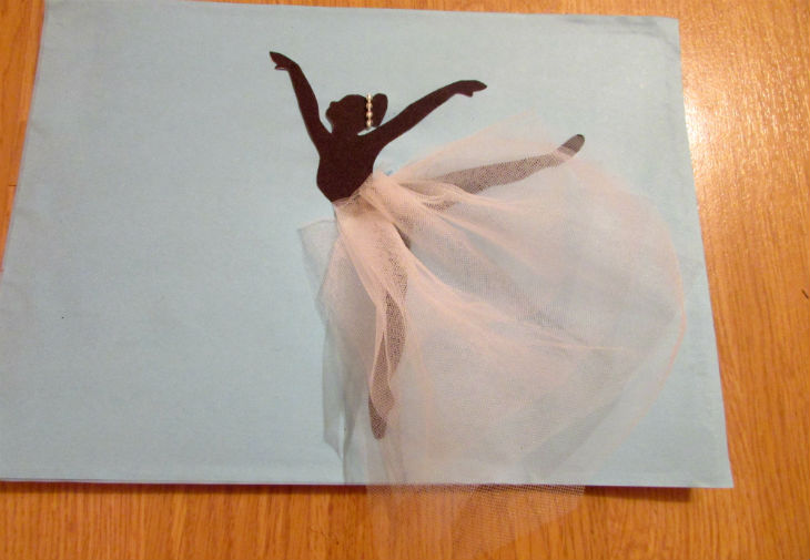 объемная картина "Балерина"