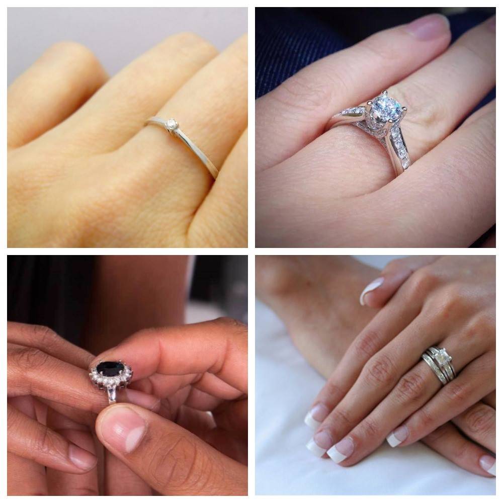 Особенный подарок кольцо с бриллиантом