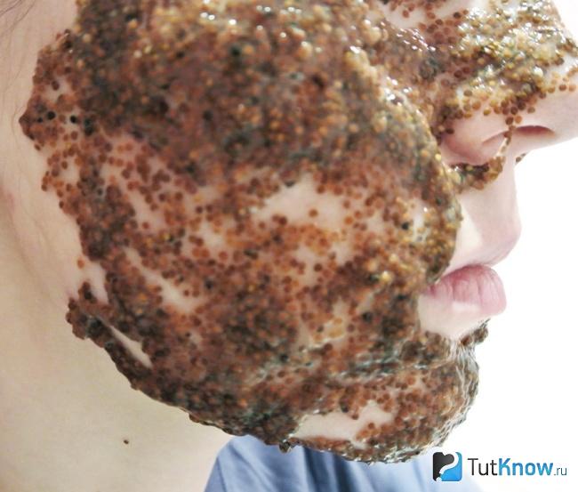 Что представляет собой маска из семян водорослей