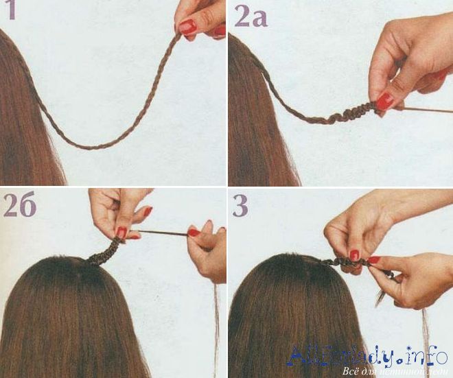 Как сделать Ажурную французскую косу