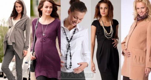 Модная одежда для беременных