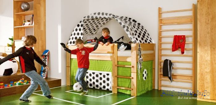 Как сделать детскую комнату для мальчиков