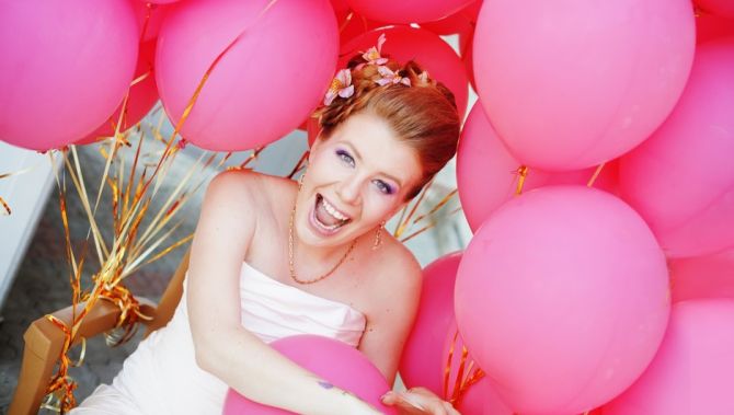 Как сделать формление свадьбы воздушными шарами