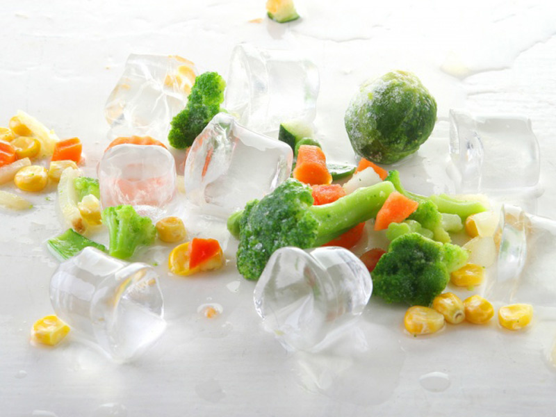 польза замороженных овощей