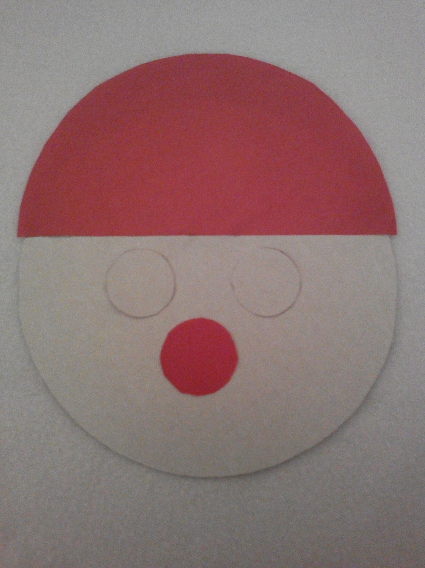 Дед Мороз из ватных дисков мастер класс