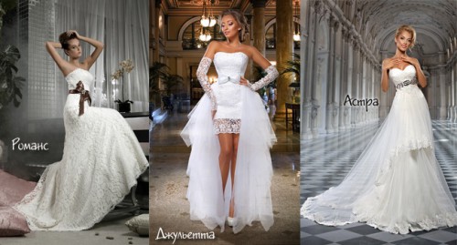 Короткие или длинные свадебные платья?