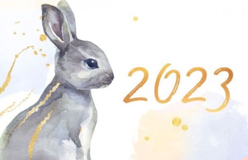 Новый год 2023 - год кролика